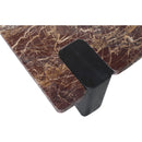 Meridian Ravenna Burgundy Coffee Table IMAGE 5