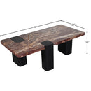 Meridian Ravenna Burgundy Coffee Table IMAGE 7