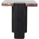 Meridian Ravenna Burgundy End Table IMAGE 3