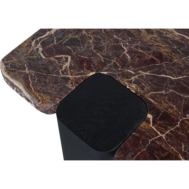 Meridian Ravenna Burgundy End Table IMAGE 5