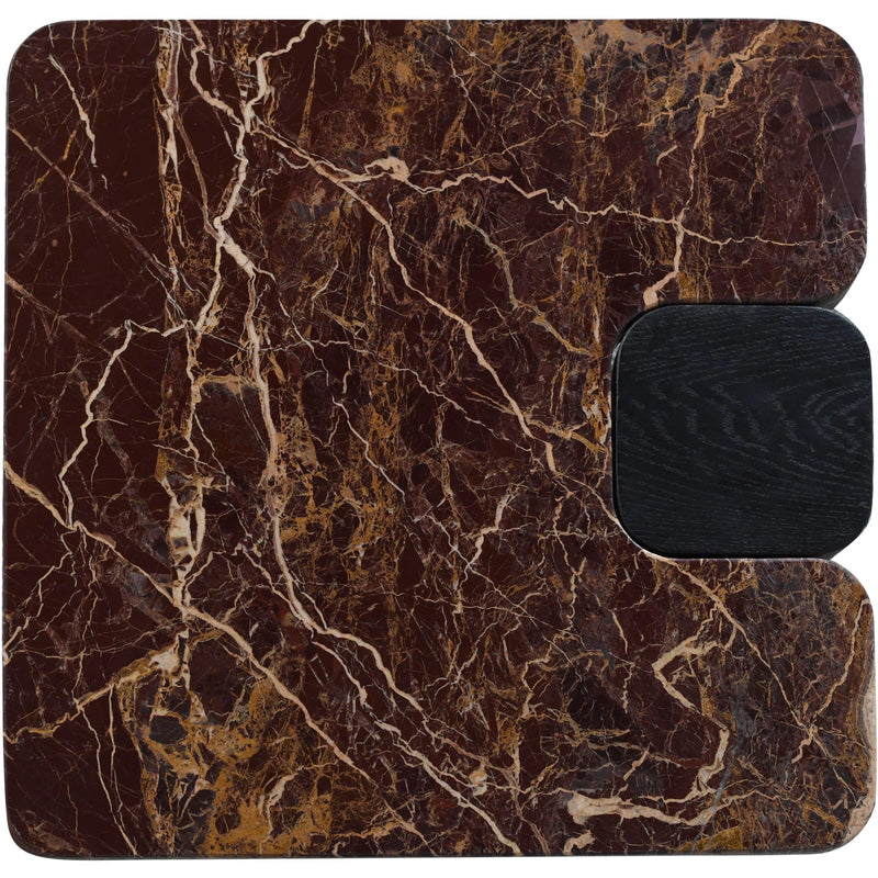Meridian Ravenna Burgundy End Table IMAGE 6