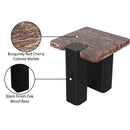 Meridian Ravenna Burgundy End Table IMAGE 8