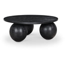 Meridian Fitch Black Oak Veneer Coffee Table IMAGE 1