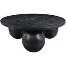 Meridian Fitch Black Oak Veneer Coffee Table IMAGE 4