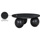 Meridian Fitch Black Oak Veneer Coffee Table IMAGE 7