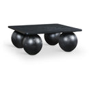 Meridian Fitch Black Oak Veneer Coffee Table IMAGE 1