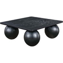 Meridian Fitch Black Oak Veneer Coffee Table IMAGE 4