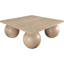 Meridian Fitch Natural Oak Veneer Coffee Table IMAGE 4