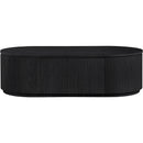 Meridian Moana Black Rubberwood Coffee Table IMAGE 3