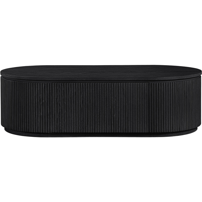 Meridian Moana Black Rubberwood Coffee Table IMAGE 3