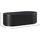 Meridian Moana Black Rubberwood Coffee Table IMAGE 9