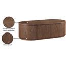 Meridian Moana Brown Rubberwood Coffee Table IMAGE 10