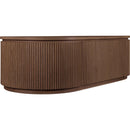 Meridian Moana Brown Rubberwood Coffee Table IMAGE 4