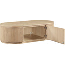 Meridian Moana Natural Rubberwood Coffee Table IMAGE 6