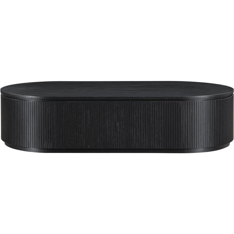 Meridian Moana Black Rubberwood Coffee Table IMAGE 3