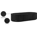 Meridian Moana Black Rubberwood Coffee Table IMAGE 9