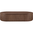 Meridian Moana Brown Rubberwood Coffee Table IMAGE 3