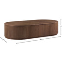 Meridian Moana Brown Rubberwood Coffee Table IMAGE 8