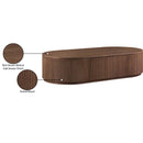 Meridian Moana Brown Rubberwood Coffee Table IMAGE 9