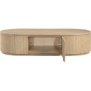 Meridian Moana Natural Rubberwood Coffee Table IMAGE 7