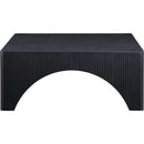Meridian Eloise Black Oak Veneer Coffee Table IMAGE 3