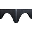 Meridian Eloise Black Oak Veneer Coffee Table IMAGE 4