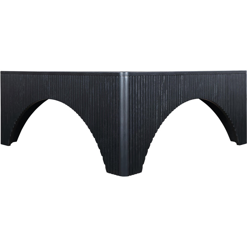 Meridian Eloise Black Oak Veneer Coffee Table IMAGE 4