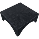Meridian Eloise Black Oak Veneer Coffee Table IMAGE 5