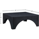 Meridian Eloise Black Oak Veneer Coffee Table IMAGE 6