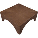Meridian Eloise Brown Oak Veneer Coffee Table IMAGE 5