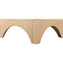 Meridian Eloise Natural Oak Veneer Coffee Table IMAGE 4