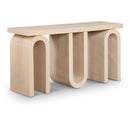 Meridian Westbourne Natural Console Table IMAGE 1