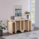 Meridian Westbourne Natural Console Table IMAGE 2