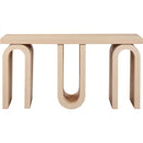 Meridian Westbourne Natural Console Table IMAGE 3