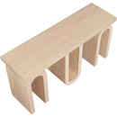 Meridian Westbourne Natural Console Table IMAGE 6