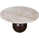 Meridian Treviso Beige Marble Coffee Table IMAGE 3