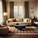 Meridian Treviso Green Marble Coffee Table IMAGE 2