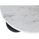 Meridian Treviso White Marble Coffee Table IMAGE 6
