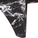 Meridian Palermo Black Marble Coffee Table IMAGE 7