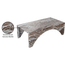 Meridian Palermo Brown Marble Coffee Table IMAGE 10