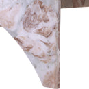 Meridian Palermo Brown Marble Coffee Table IMAGE 7