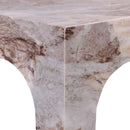 Meridian Palermo Brown Marble End Table IMAGE 7