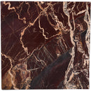 Meridian Palermo Cherry Marble End Table IMAGE 6