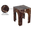 Meridian Palermo Cherry Marble End Table IMAGE 9