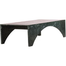 Meridian Palermo Green Marble Coffee Table IMAGE 3