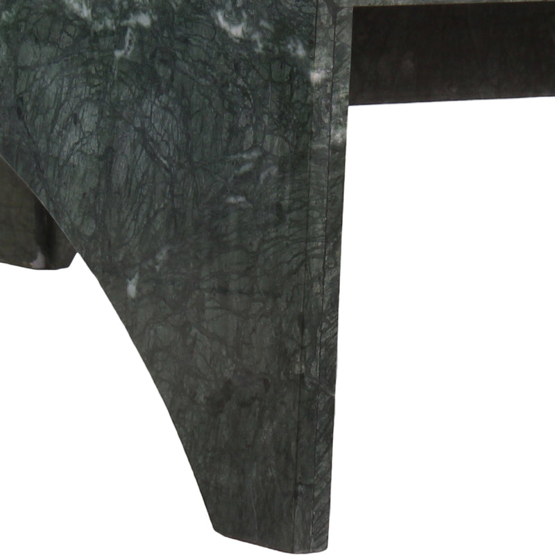Meridian Palermo Green Marble Coffee Table IMAGE 7