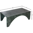 Meridian Palermo Green Marble Coffee Table IMAGE 9