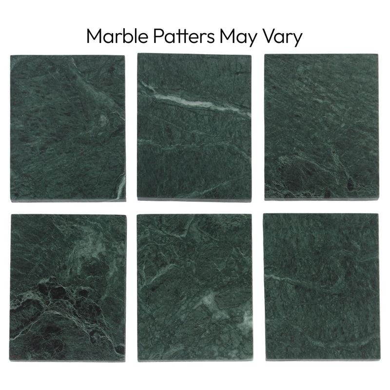 Meridian Palermo Green Marble End Table IMAGE 8