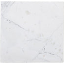 Meridian Palermo White Marble End Table IMAGE 6