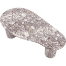 Meridian Sassari Brown Marble Finish Concrete Coffee Table IMAGE 6